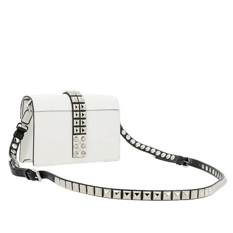 prada elektra white|Prada: White Mini Elektra Bag .